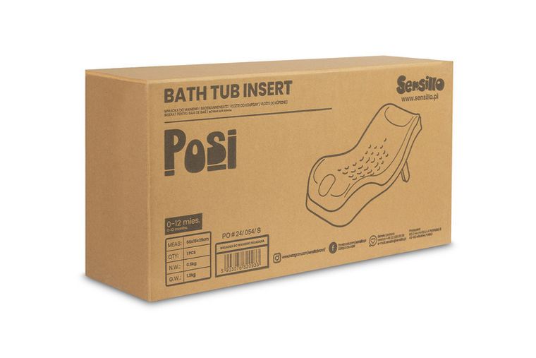 Sensillo, Posi, captuseala pliabila pentru cada, bej