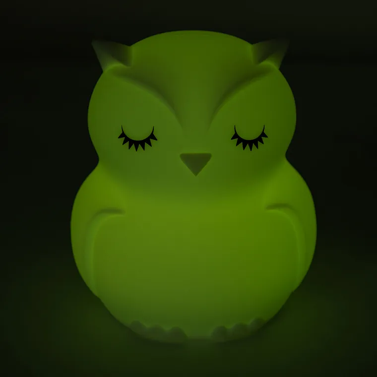 Smiki, Bufnita, lampa din silicon cu LED