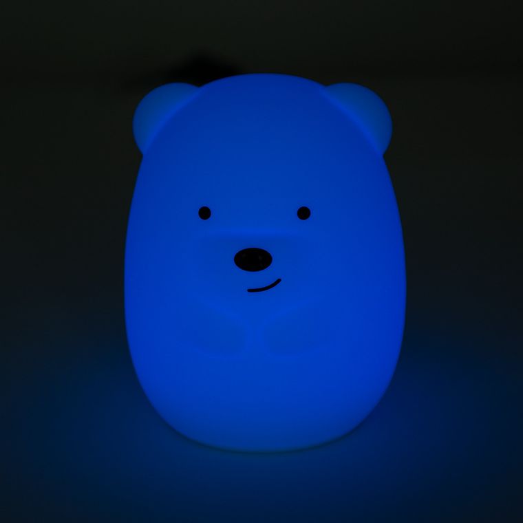 Smiki, Ursulet, lampa din silicon cu LED
