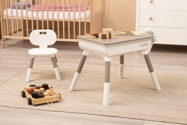 Toyz, Lara, masa si scaun pentru copii, gri