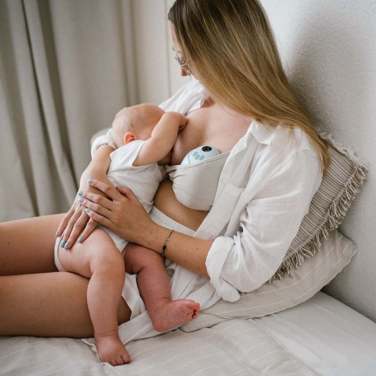 BabyOno, Megan, pompa electrica de sande tip palnie, Hands Free