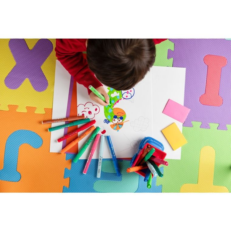 Bic, Kids, Visacolor XL, carioci, 8 culori