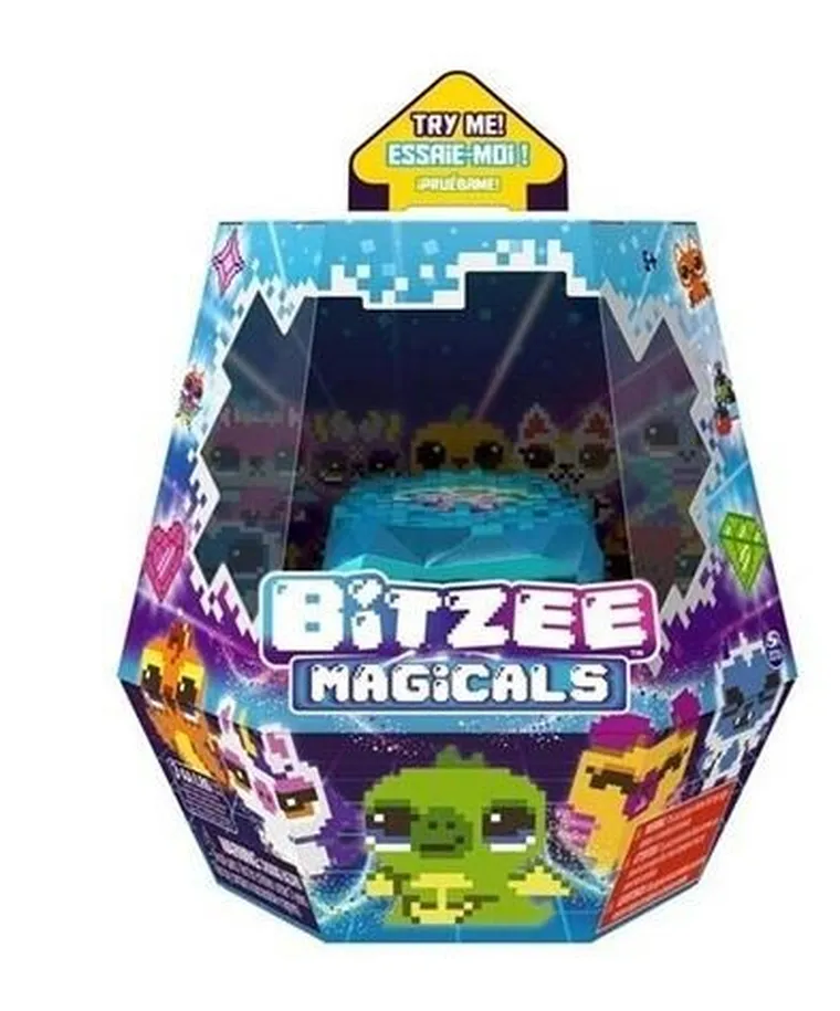 Bitzee, Animalut digital, jucarie interactiva, albastru