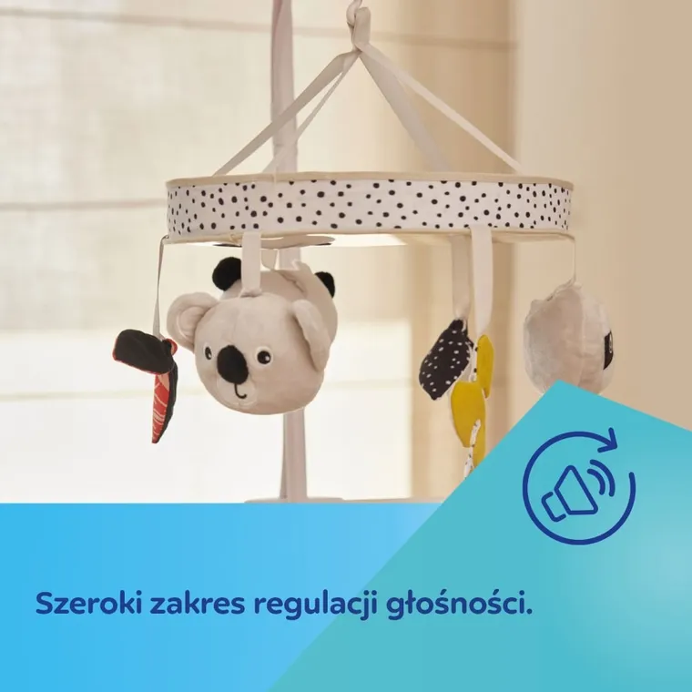 Canpol babies, BabiesBoo, carusel senzorial cu muzica si Bluetooth