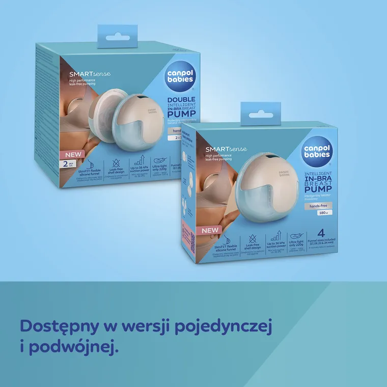 Canpol babies, SmartSense, pompa de san inteligenta, dubla
