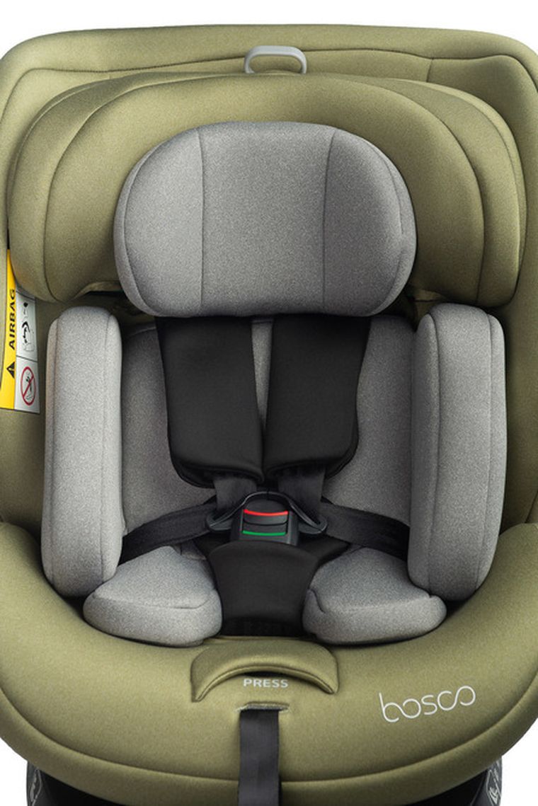 Caretero, Bosco I-Size, scaun auto, olive, 40-150 cm