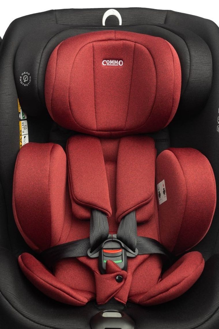Caretero, Commo i-Size, scaun auto, 40-150 cm, Burgundy
