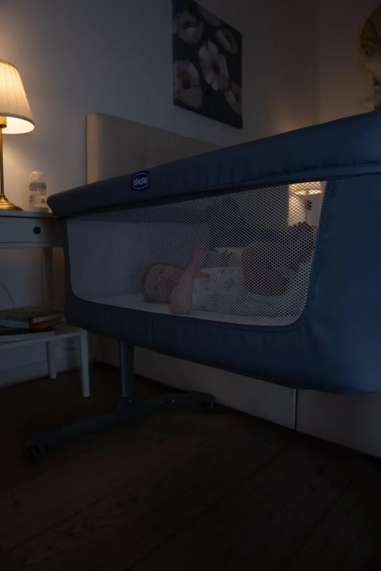 Chicco, Co-Sleeping Next2me, Essential, patut atasabil, Stone