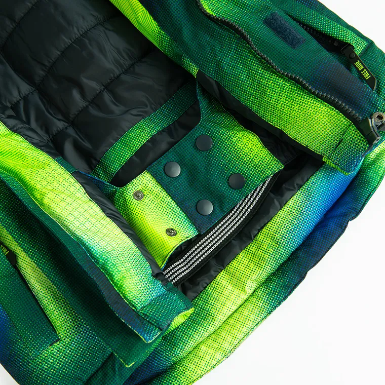 Cool Club, Geaca de schi impermeabil pentru baieti, cu gluga, calduroasa, verde