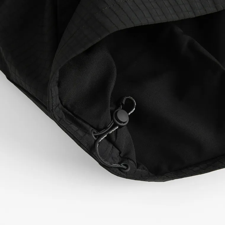 Geaca anorak impermeabila cu gluga si croiala boxy NOWEAR