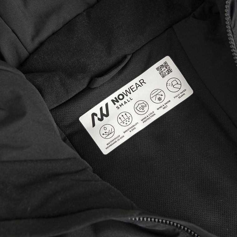 Geaca de schi impermeabila cu gluga unisex NOWEAR