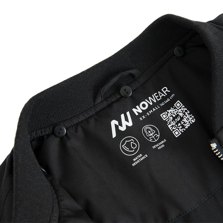 Geaca de tranzitie bomber cu gluga detasabila unisex NOWEAR