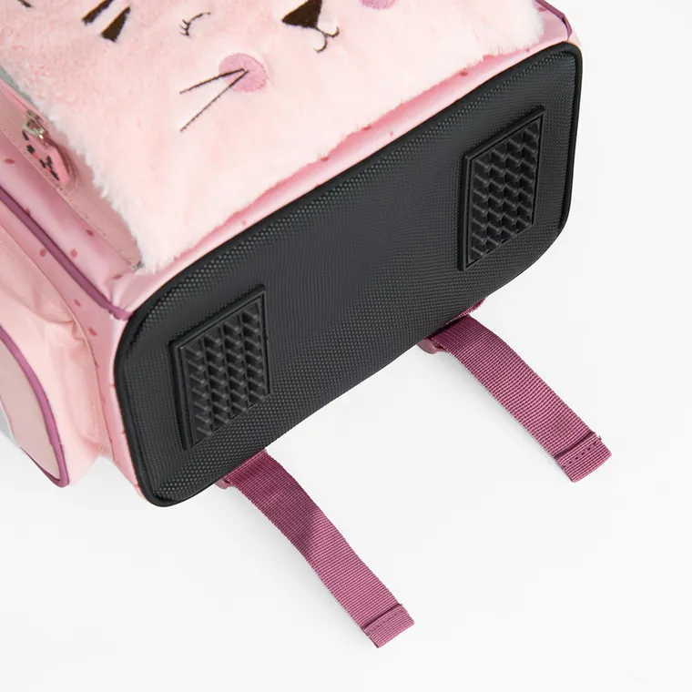 Kayokki, ghiozdan, roz, pisica