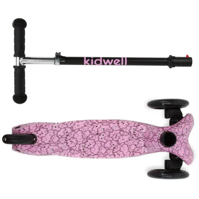 Kidwell, Uno, trotineta cu 3 roti, clouds