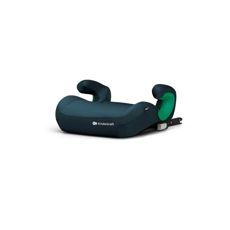 Kinderkraft, Junior Fix 2, I-Size, scaun auto pentru copii, Harbour Blue, 100-150 cm, 15-36 kg