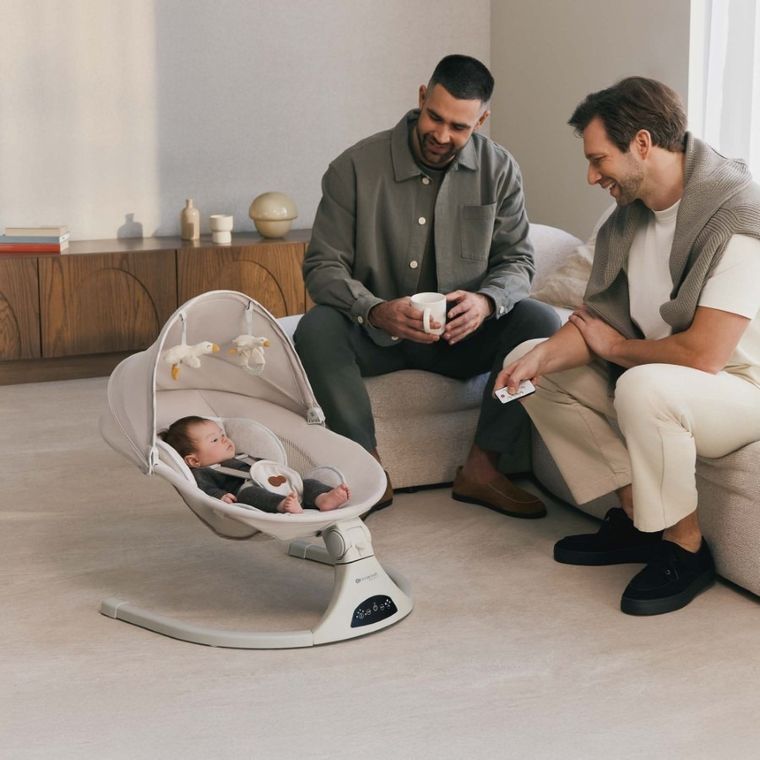 Kinderkraft, Tulsy, balansoarul-sezlong electric, grey