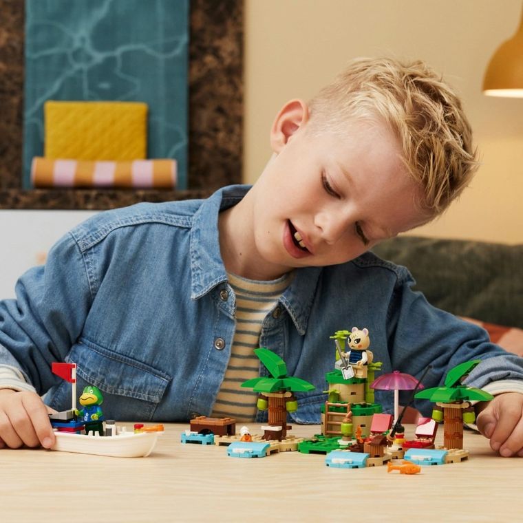 LEGO Animal Crossing, Turul de insula in barca al lui Kapp'n, 77048