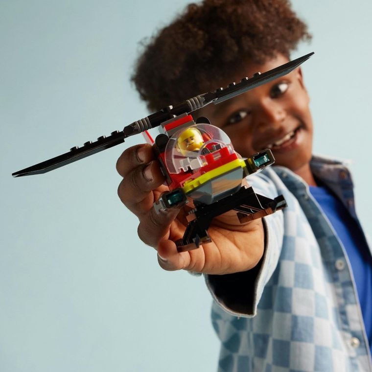 LEGO City, Elicopter de pompieri, 60411
