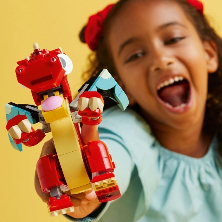LEGO Creator, Dragon rosu, 31145