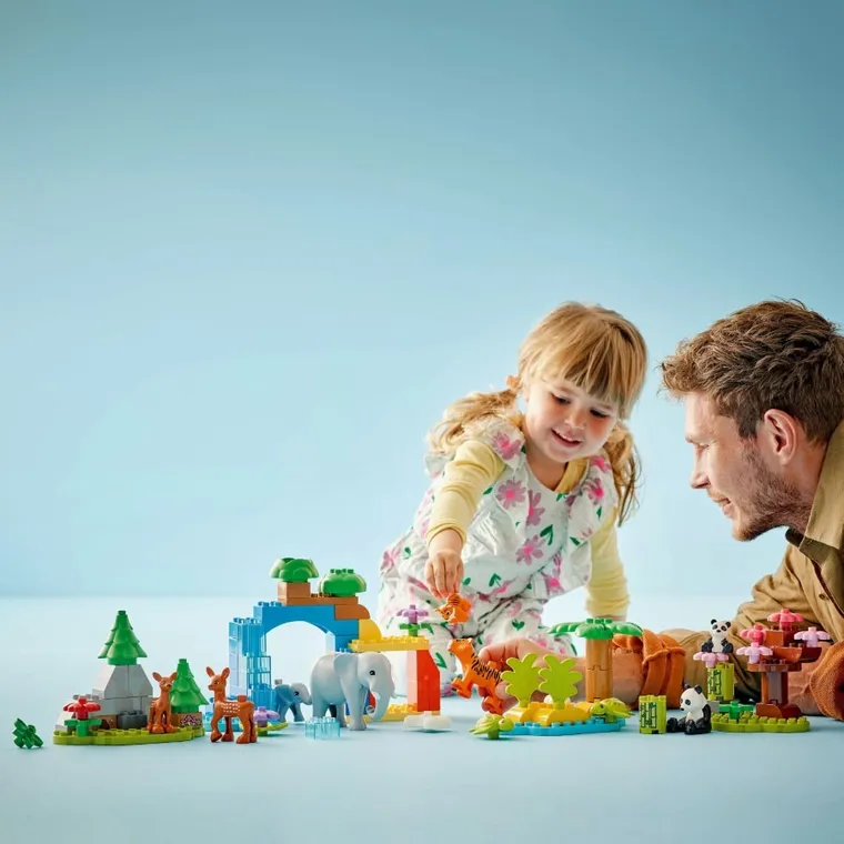 LEGO DUPLO, Familii de animale salbatice 3 in 1, 10446