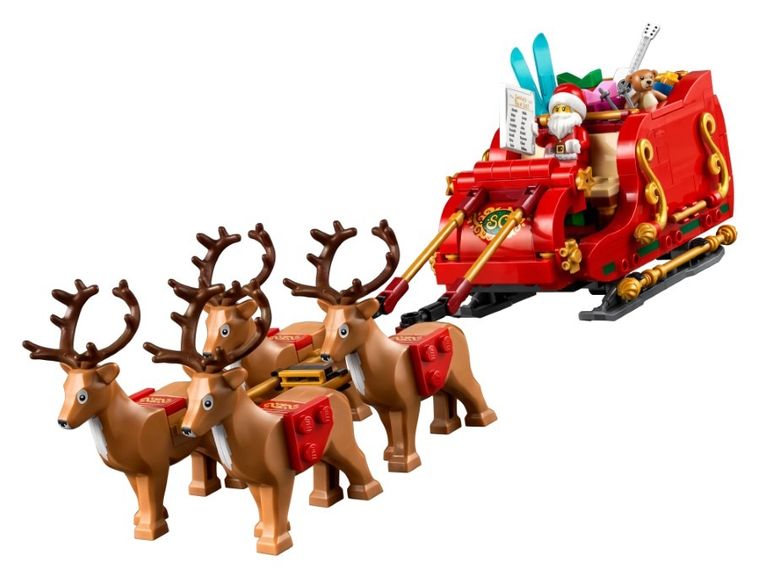 LEGO Iconic, Sania lui Mos Craciun, 40499