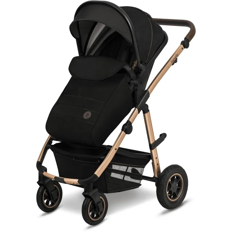 Lionelo, Amber, carucior multifunctional 3in1, Black Onyx