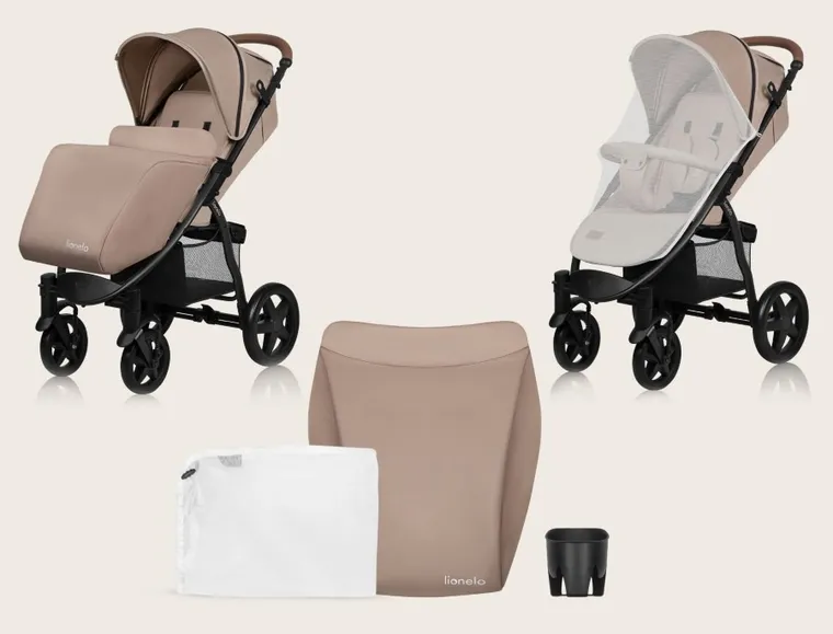 Lionelo, Annet Plus, carucior sport, Beige Sand