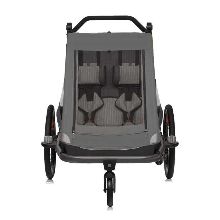 Lionelo, Cama, remorca bicicleta, Grey Graphite