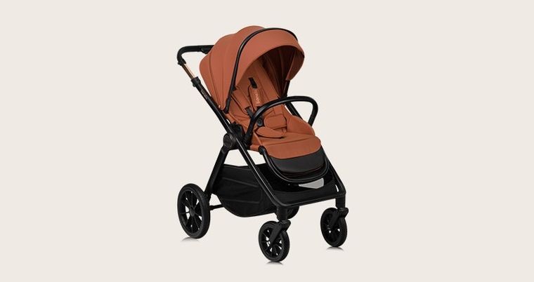 Lionelo, Layla, carucior multifunctional, 3in1, Brown Rust