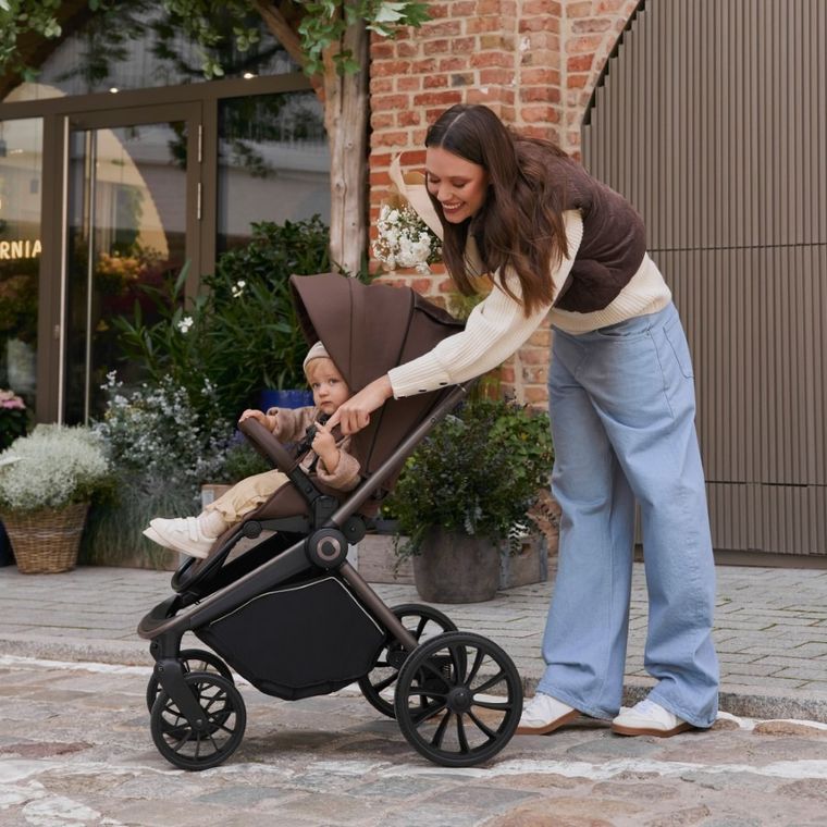 Lionelo, Mika Plus, carucior multifunctional, 3in1, Green Olive
