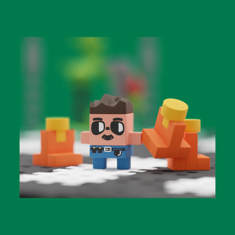 Marioinex, Mini Waffle, City, Strada, set de constructie, 280 piese