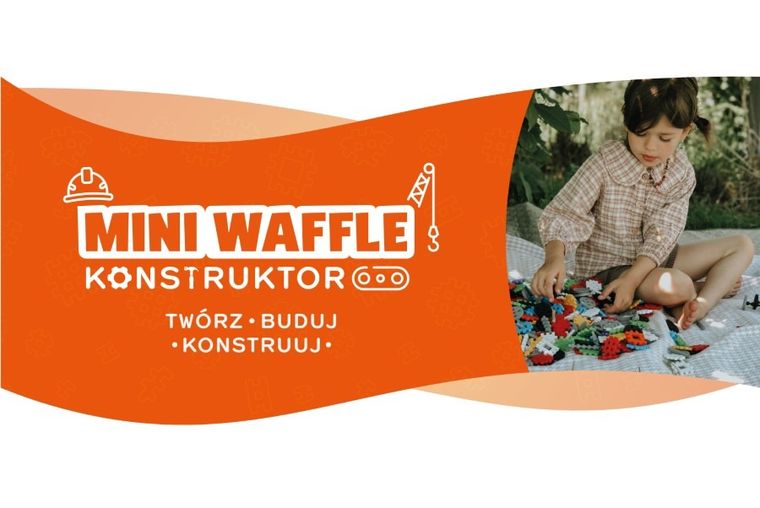 Marioinex, Mini Waffle, Constructor, set de constructie, 140 piese