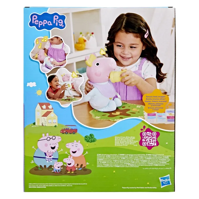 Peppa Pig, Oinks & Snuggles Evie, papusa interactiva