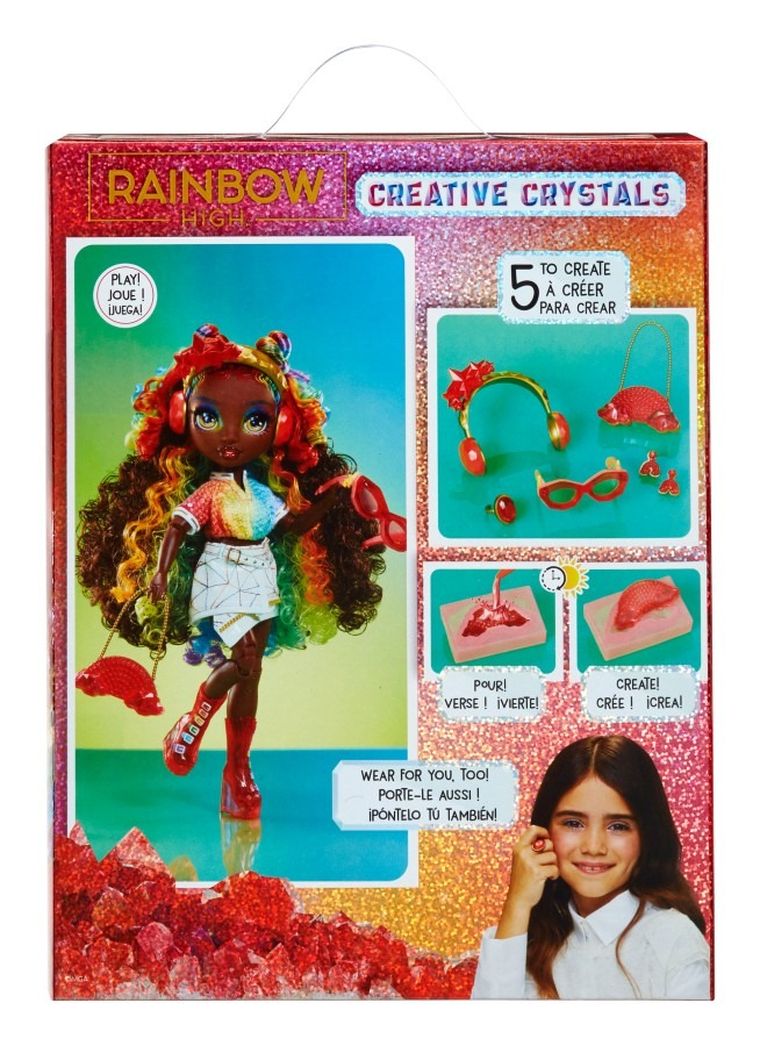 Rainbow High, Creative Crystals, Iris Bow, papusa fashion