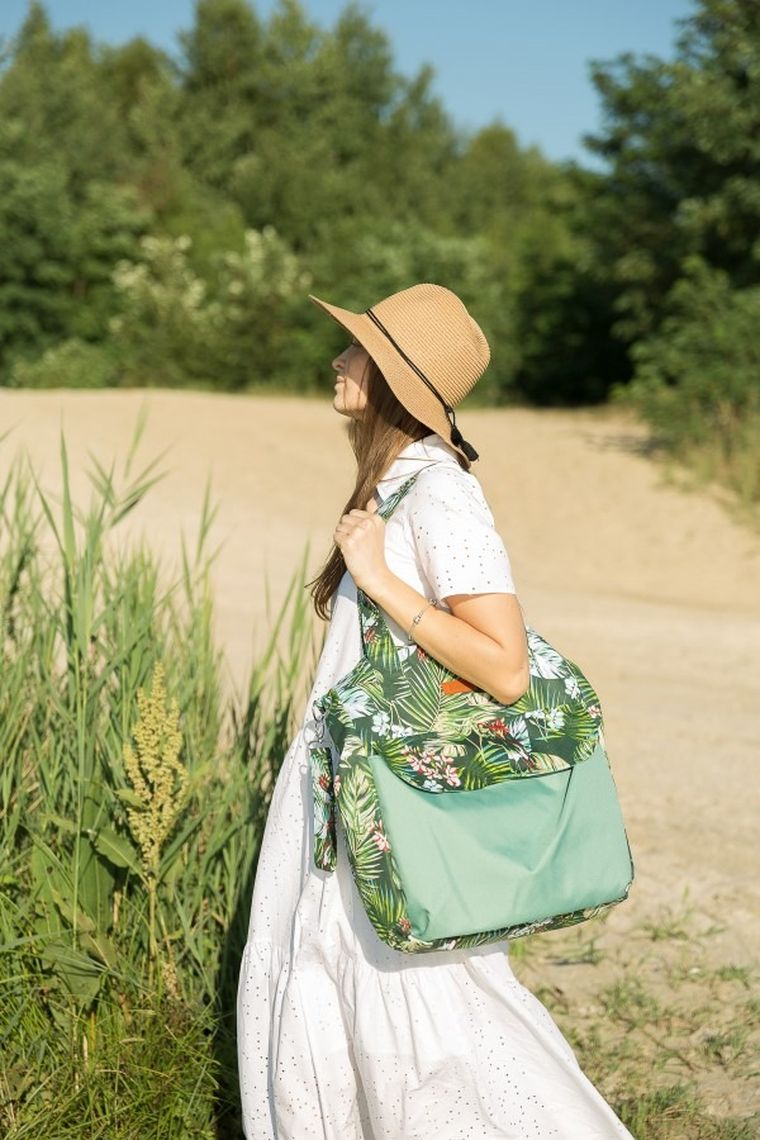 Sensillo, Jungla, geanta pentru carucior, verde