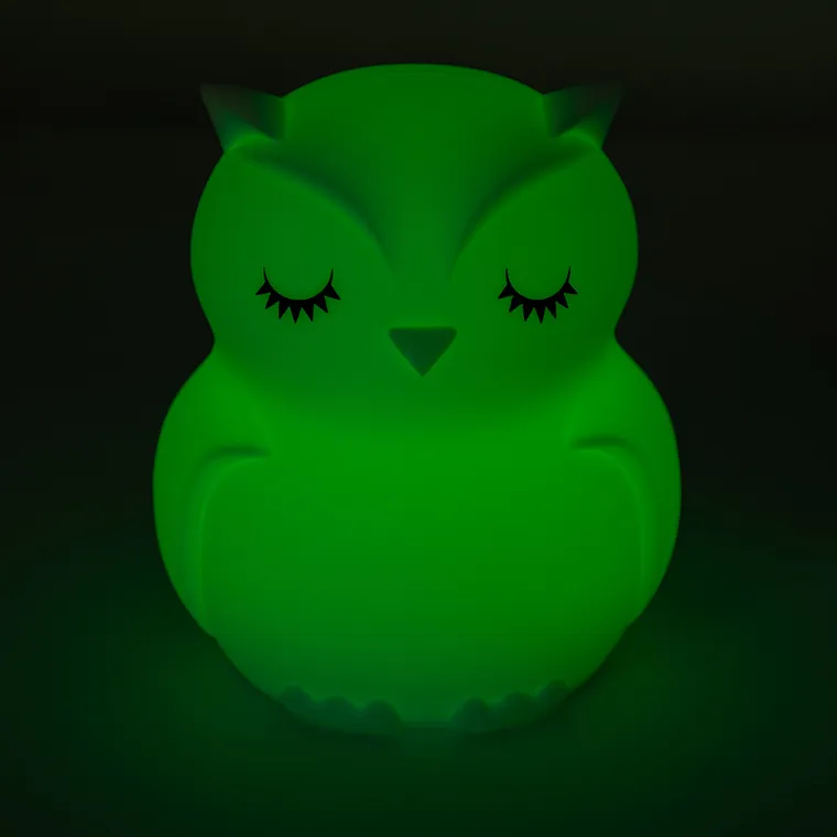 Smiki, Bufnita, lampa din silicon cu LED