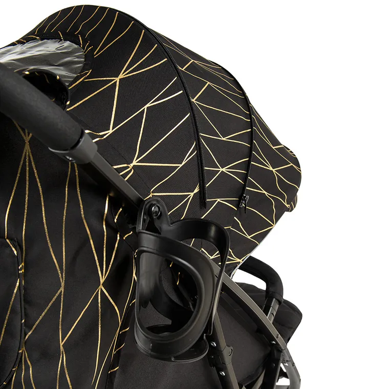 Smiki, Thunder Pro, carucior sport, negru-auriu