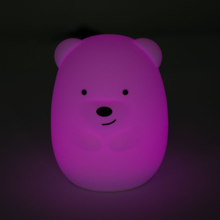 Smiki, Ursulet, lampa din silicon cu LED