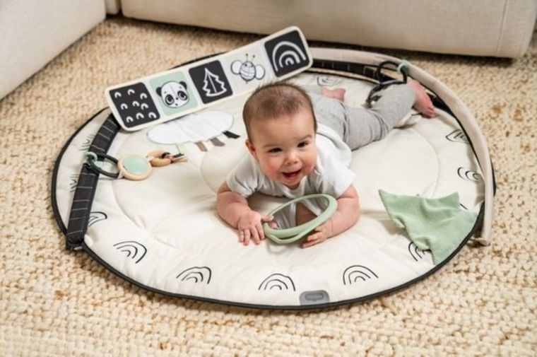 Tiny Love, Decor, saltea educativa de activitati cu arcade, alb-negru