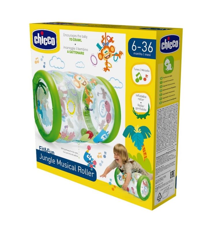 Chicco, Jungle Musical Roller, jucarie muzicala gonflabila