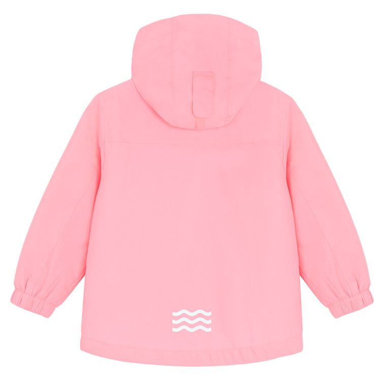 Cool Club, Geaca de ploaie cu gluga pentru fete, roz