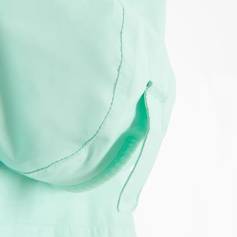 Cool Club, Geaca de ploaie cu gluga pentru fete, turcoaz