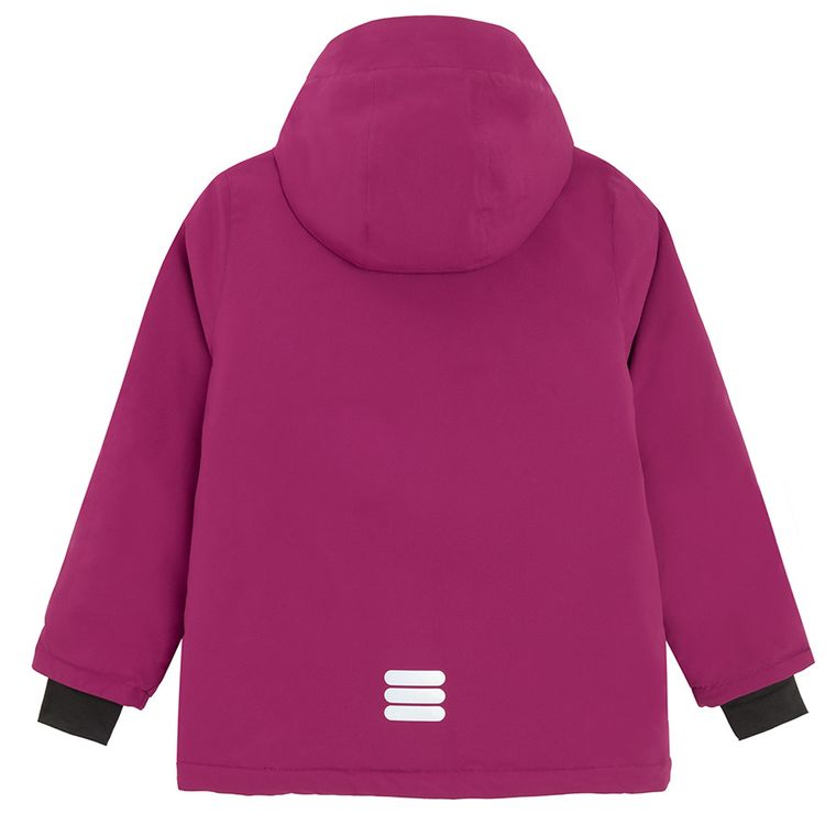 Cool Club, Geaca de schi impermeabil pentru fete, cu gluga, calduroasa, roz