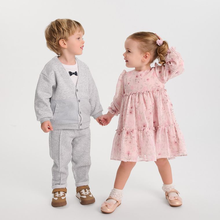 Cool Club, Set pentru baieti, Bluza, cu nasturi, Tricou, Pantaloni trening, mix