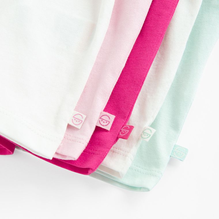 Cool Club, Tricou pentru fete, mix, set, 5 buc.