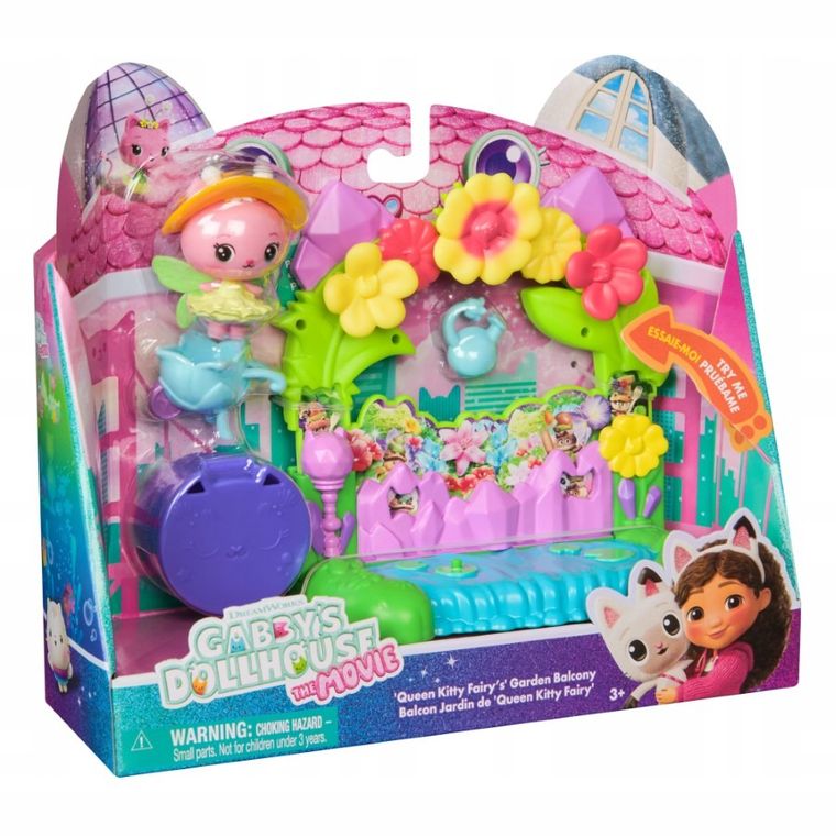 Gabby's Dollhouse, set de joaca cu figurina si accesorii, Queen Kitty Fairy