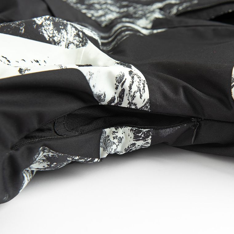 Geaca de schi impermeabila cu gluga si croiala oversize unisex NOWEAR