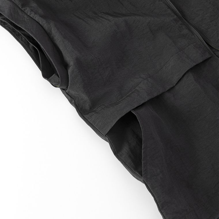 Geaca de vant cu maneci detasabile unisex NOWEAR