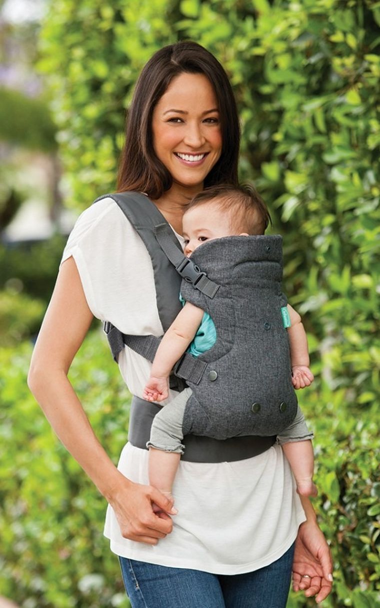 Infantino, marsupiu port-bebe 4in1 ergonomic, gri
