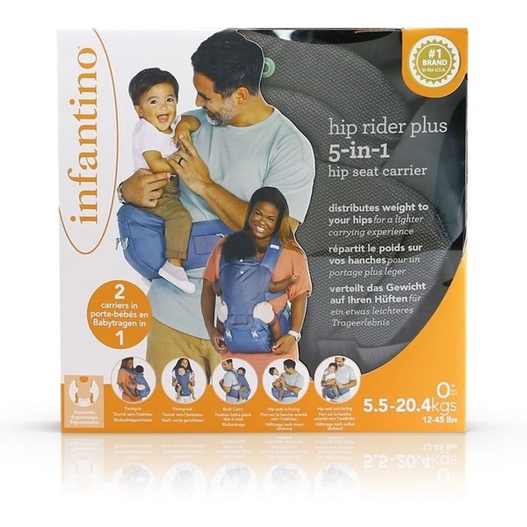 Infantino, marsupiu port-bebe cu sezut, 5in1